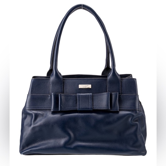 kate spade Handbags - Kate Spade Navy Blue Shoulder Bag